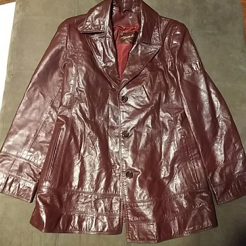 Vintage Etienne Aigner Leather Jacket